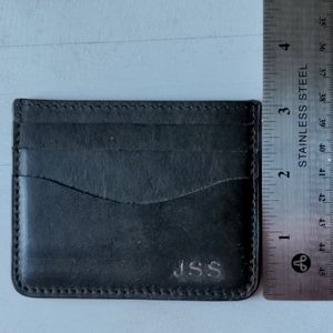 Cuyana leather card holder